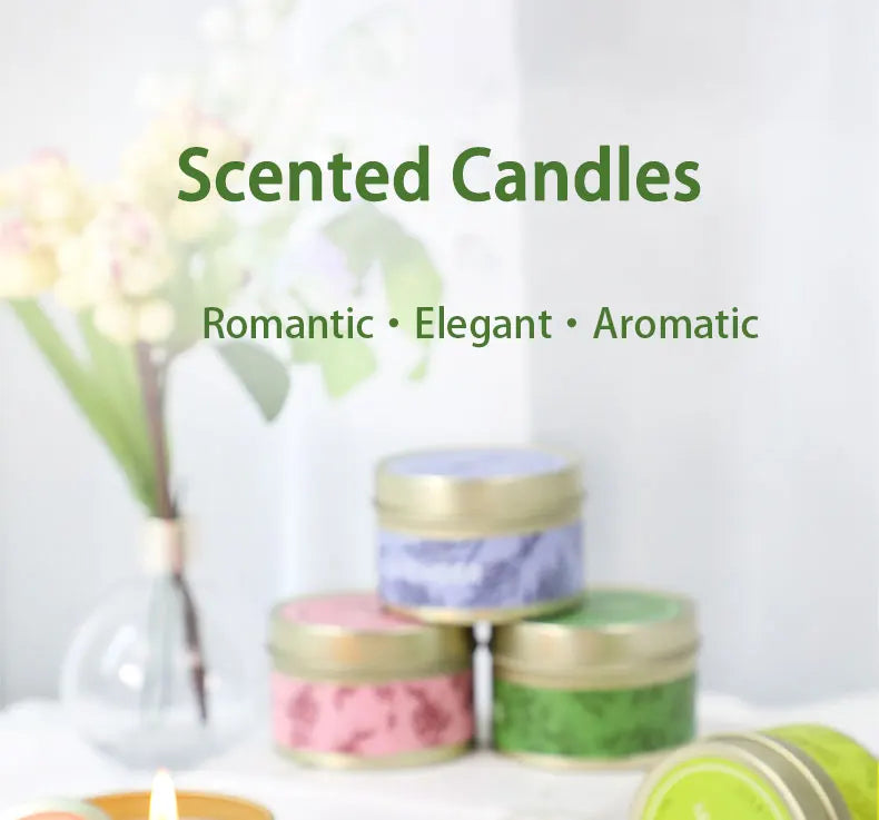 Opulent Tranquility Soy Candle Collection